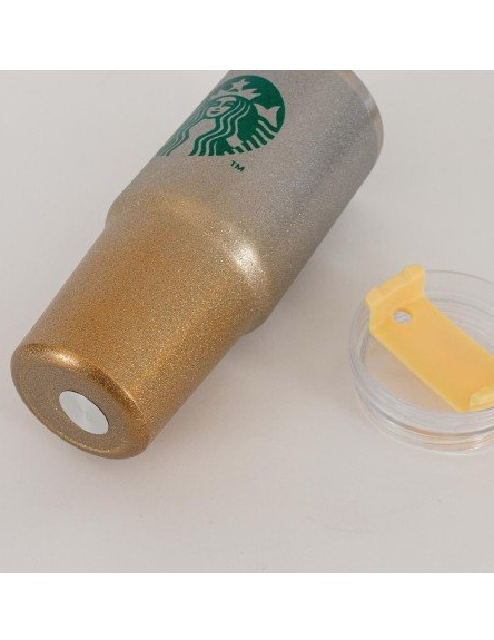 Termo Starbucks 900ML de Acero Color Amarillo-TM-44401