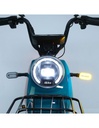 Bicicleta Eléctrica de 500 Watts Color Azul Hasta 40 km/h 4 Baterías de 12V 48/ 20Ah-BE-40697