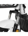 Bicicleta Eléctrica de 500 Watts Color Blanco Hasta 40 km/h 4 Baterías de 12V 48/ 20Ah-BE-40700