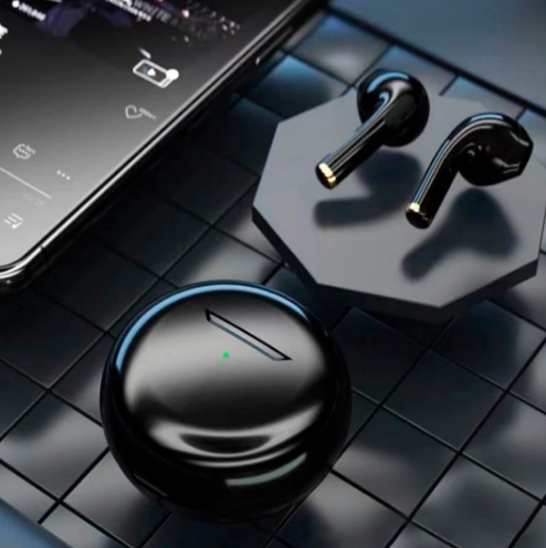 Audífonos Pro 6 Bluetooth V5 Resiste Salpicaduras 2.5hr Negro
