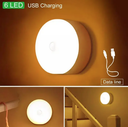 Lámpara decorativa de pared  6 LED para habitación, armario, escalera con Sensor de movimiento inalámbrico luz fría color blanco
