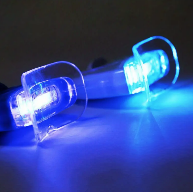 Blanqueador De Dientes LED  Con Luz Azul Recargable Portátil 