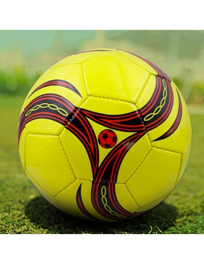 Balón de Futbol tamaño 5 Color Amarillo y Rojo-DP-42078
