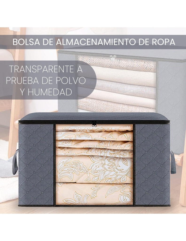 Bolsa para almacenamiento de ropa Transparente a Prueba de Polvo y Humedad-BL-42435