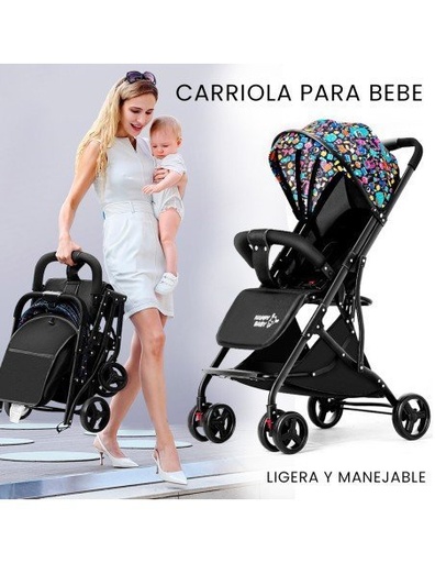 [BB-41438] Carriola para bebé, ligera, plegable y reclinable-BB-41438