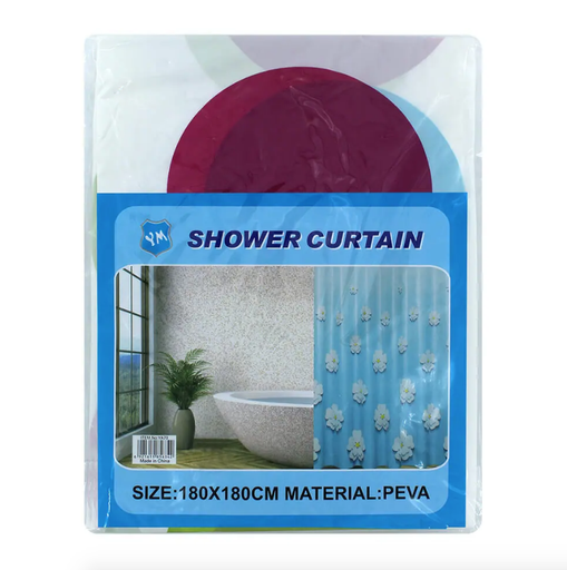 [HOG-JO1022] Cortina para baño 180x180cm, variedad de diseños  shower curtain