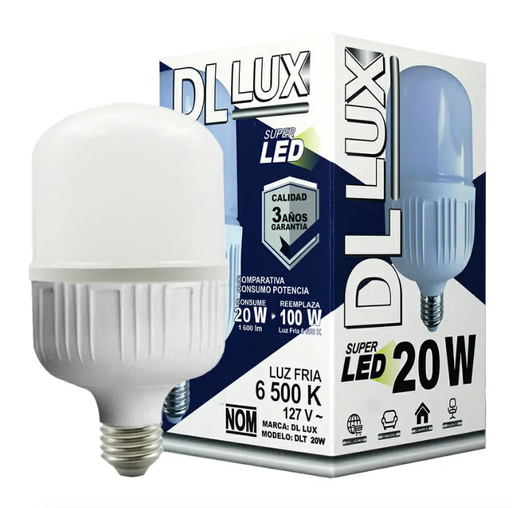 [ILU-JO5005] Foco ahorrador con super led de luz fria 20w /