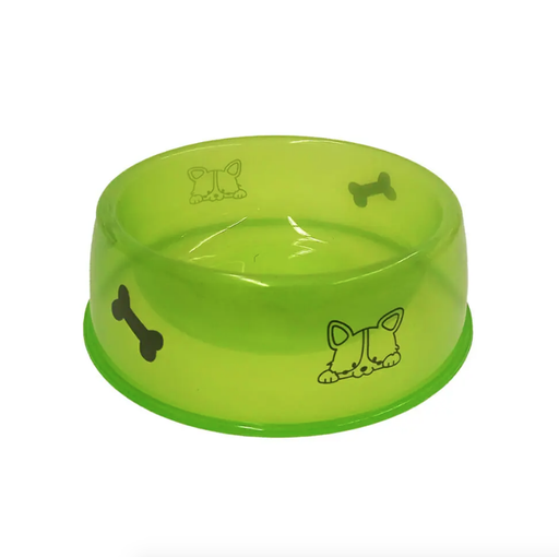[MAS-JO6013] Plato chico de plástico para mascotas con diseño